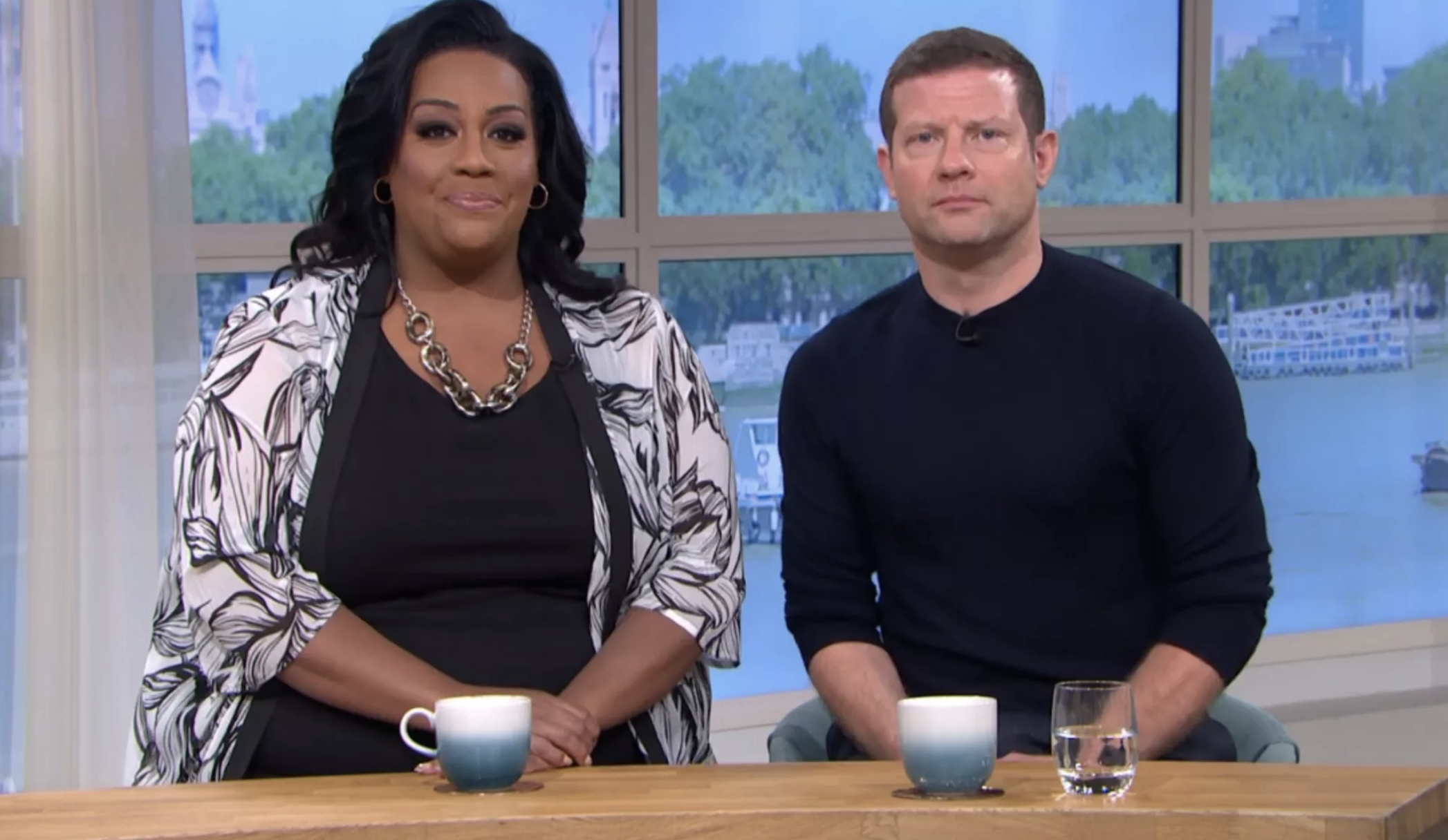 Alison and Dermot on This Morning (ITV)