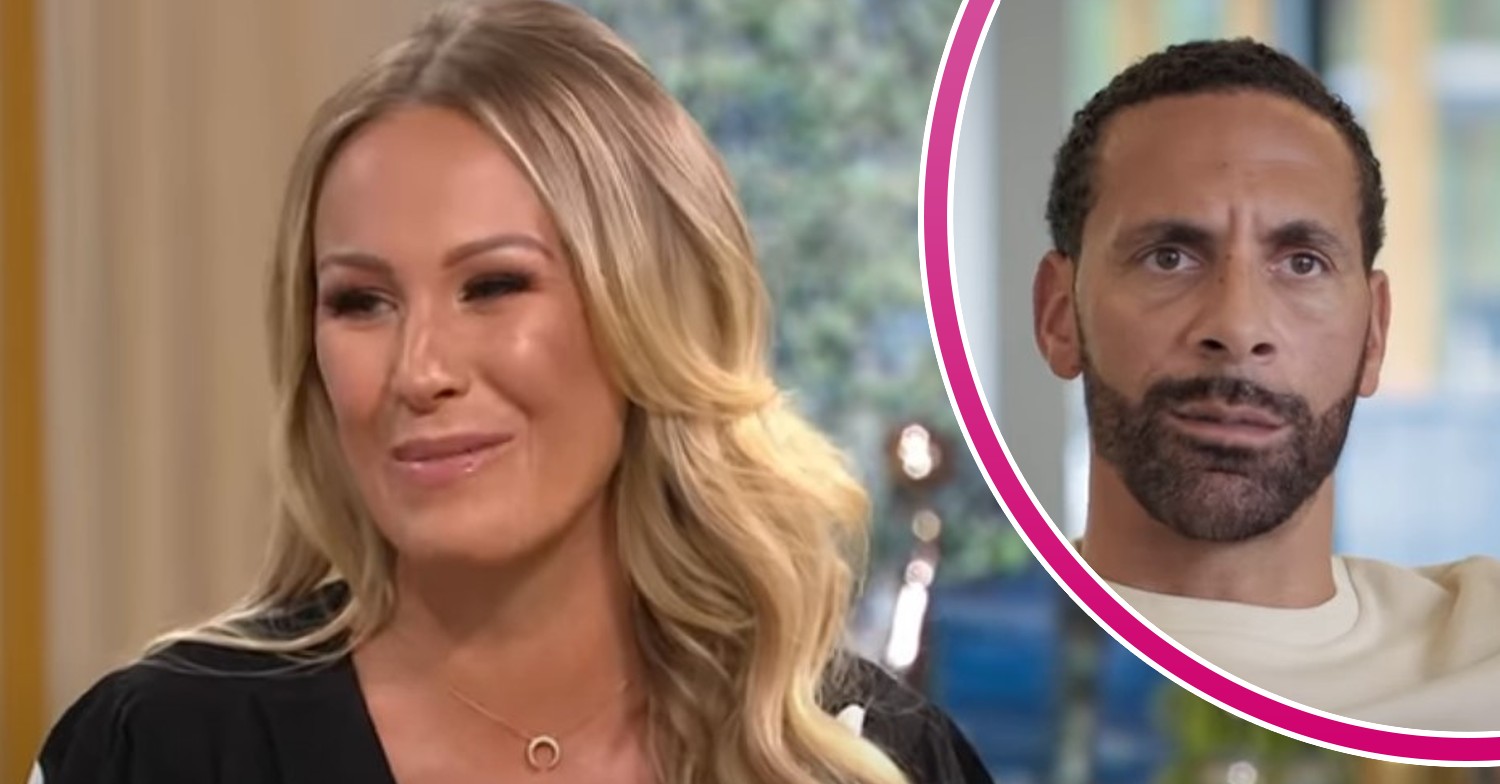 Kate and Rio Ferdinand in composite image