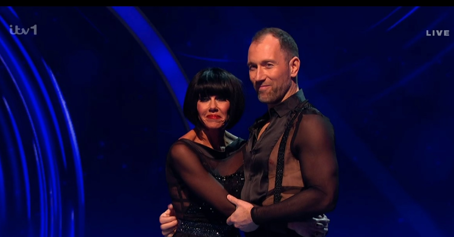 Michelle Heaton and Łukasz Różycki on Dancing On Ice tonight 