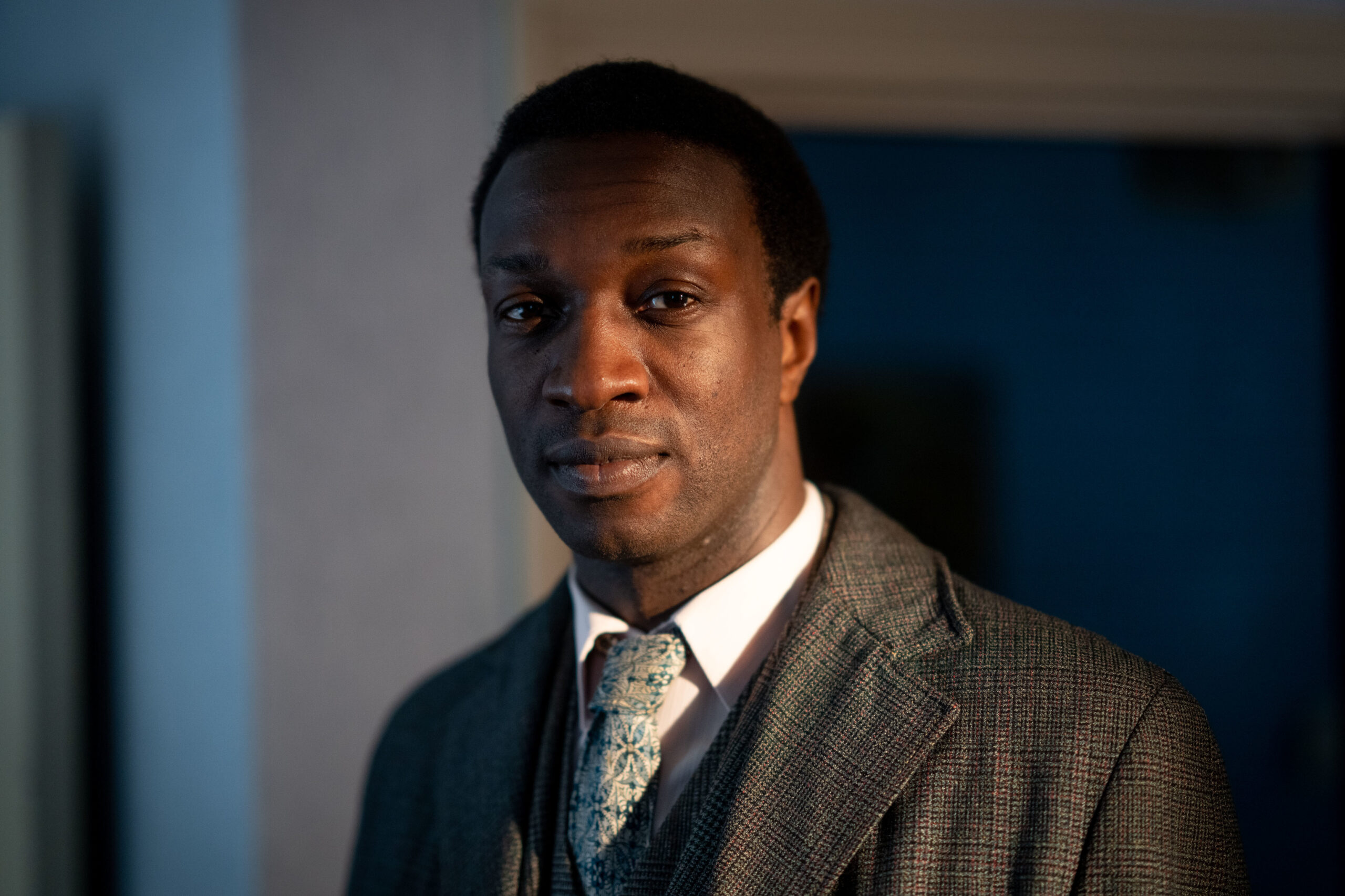 Cyril smiles in the Poplar in Call the Midwife series 12