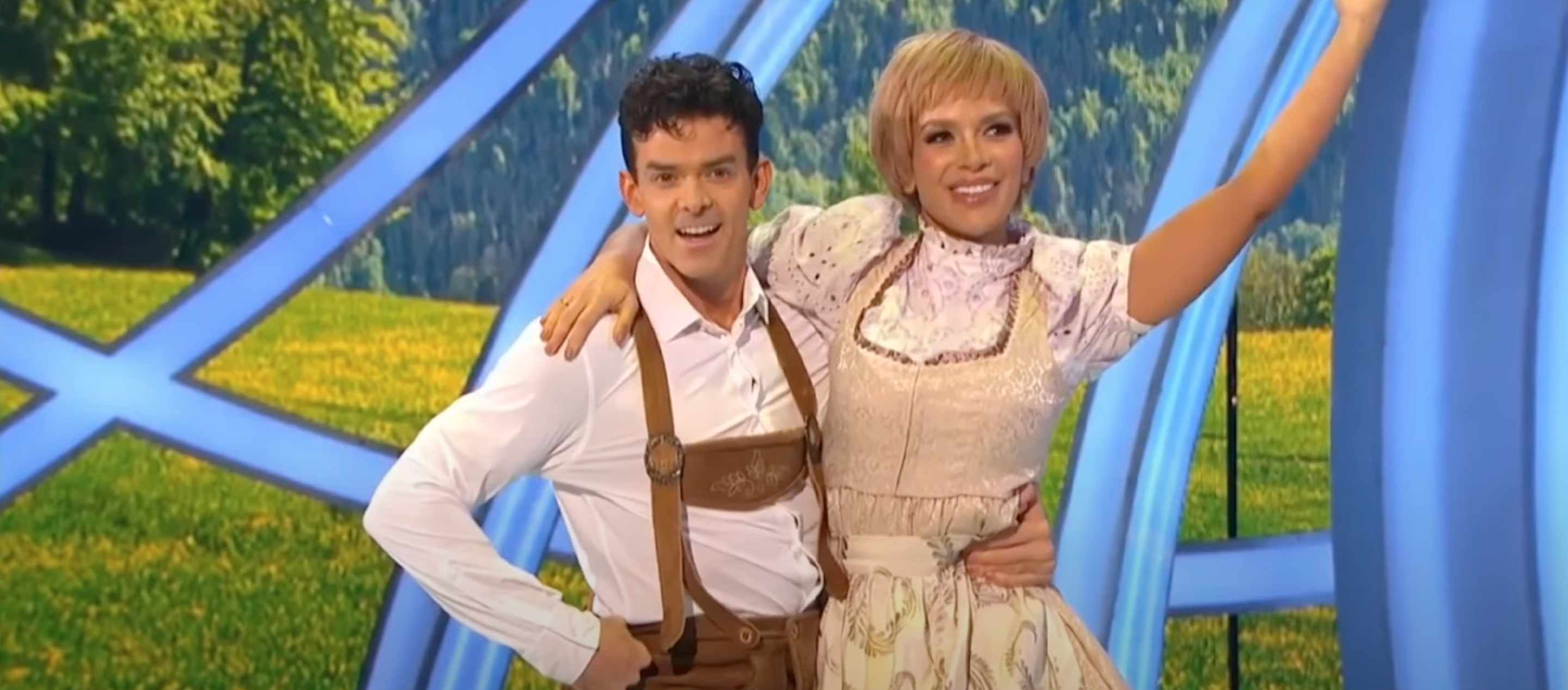 Ekin-Su and Brendyn on Dancing On Ice 