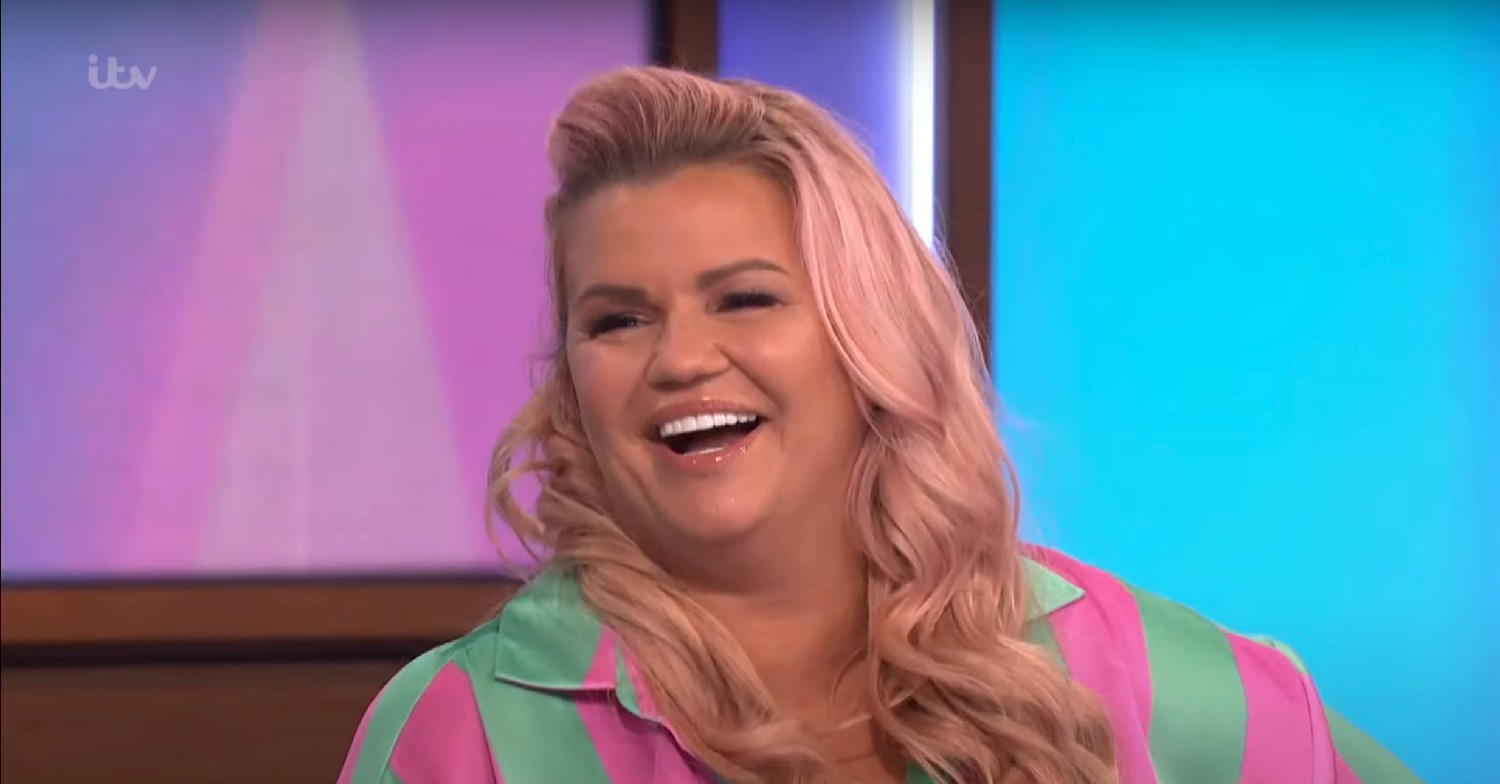 Kerry Katona laughing on Loose Women 