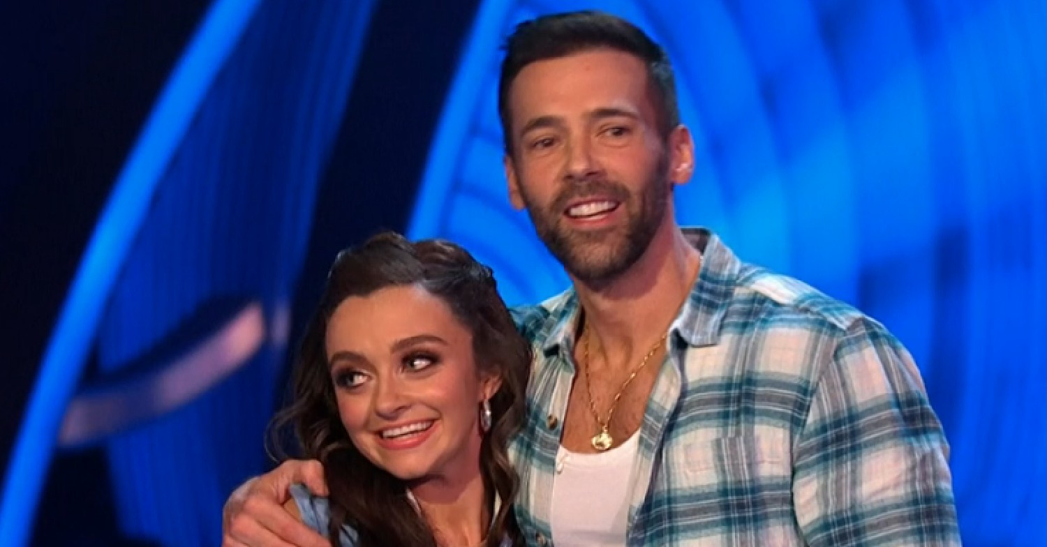 Sylvain Longchambon and Mollie Gallagher on Dancing On Ice 2023