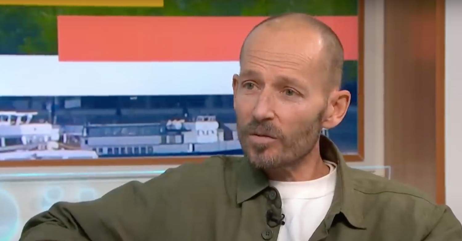 Jonnie Irwin talking on GMB