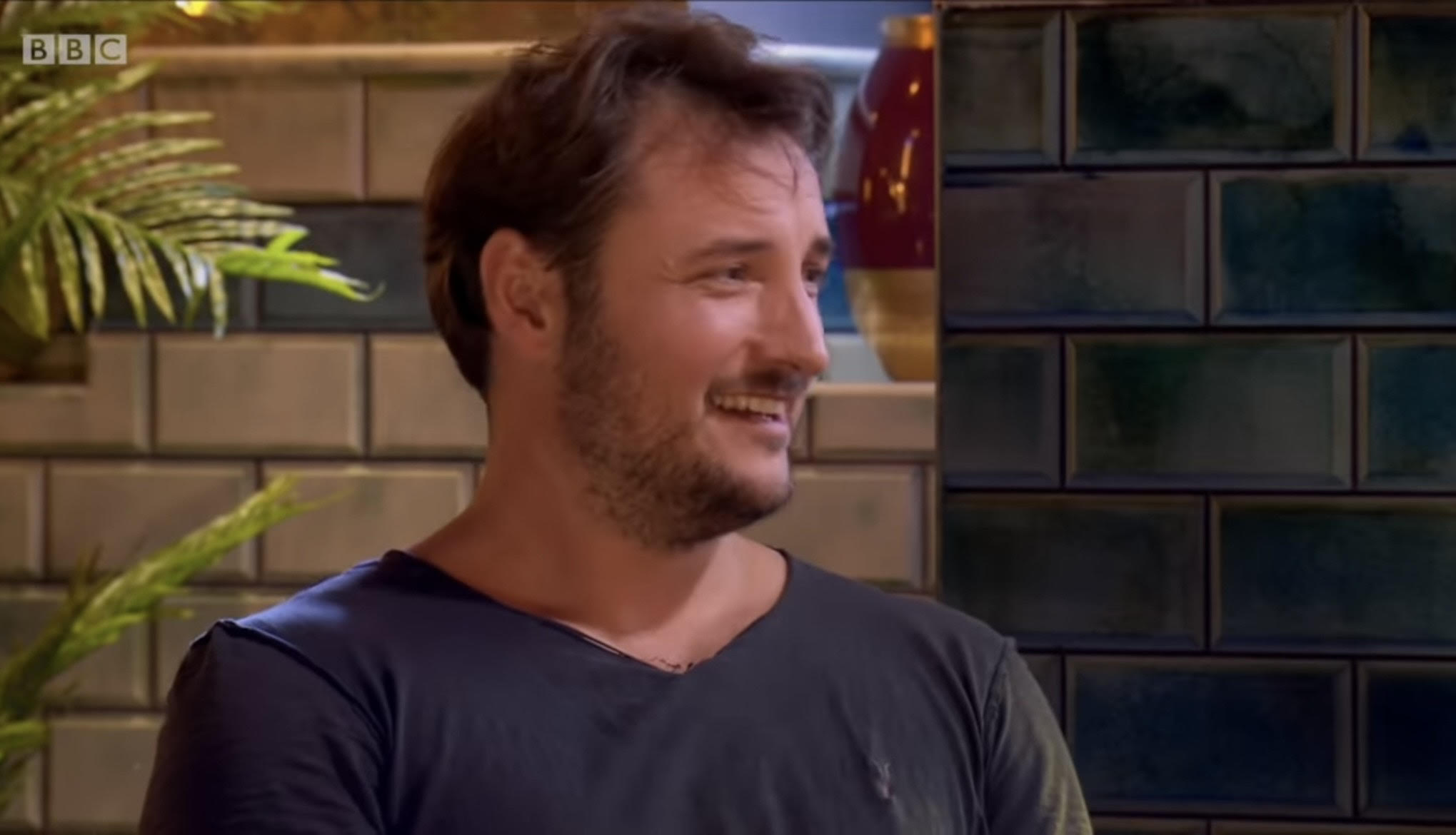 James Bye talking to Stacey Dooley