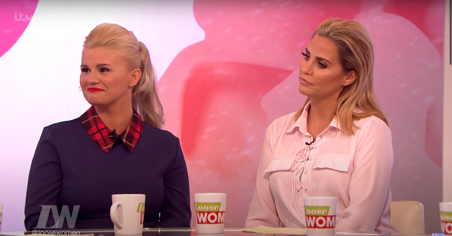 Kerry Katona and Katie Price on Loose Women 