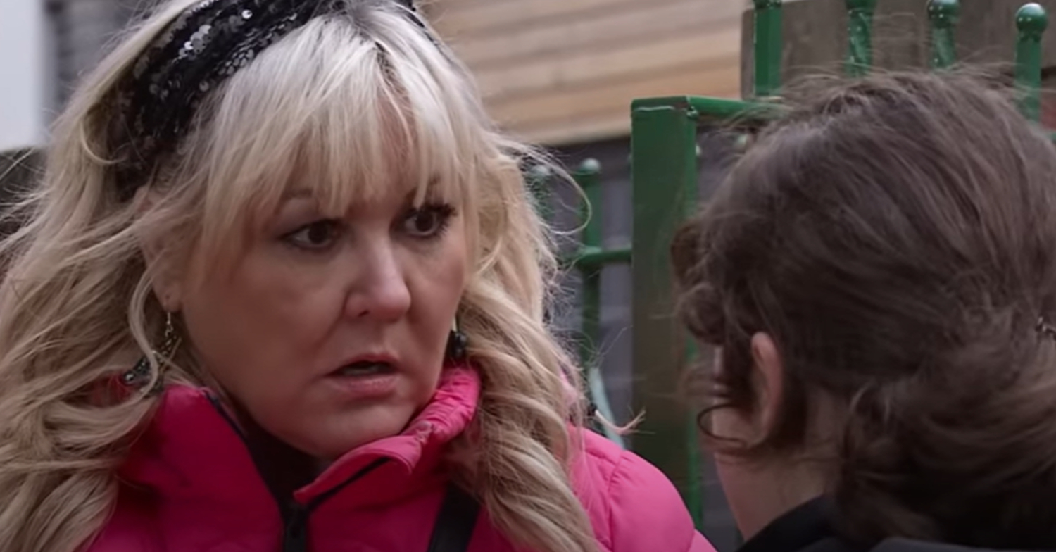 Beth is looking at Hope with horror