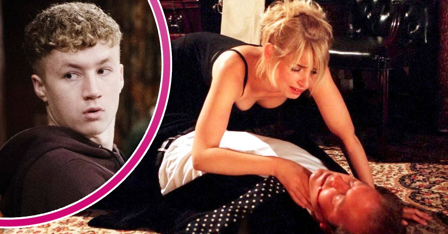 Emmerdale: Noah Dingle, Charity Dingle and Chris Tate dying comp image