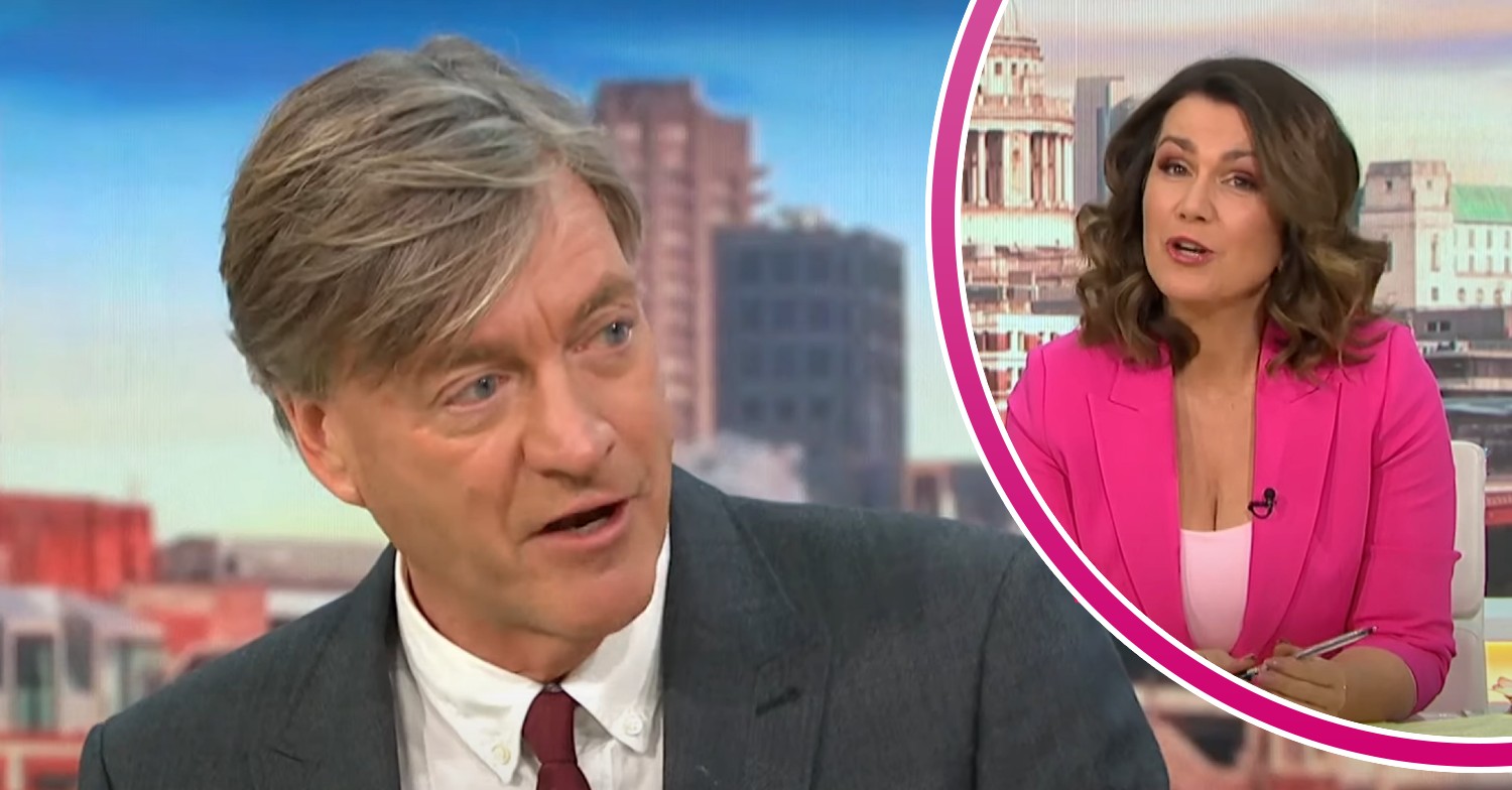 Richard Madeley, Susanna Reid on GMB today