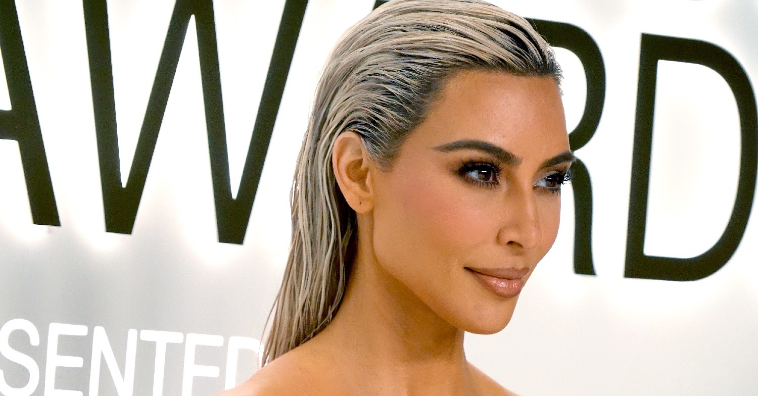 Kim Kardashian smiling 