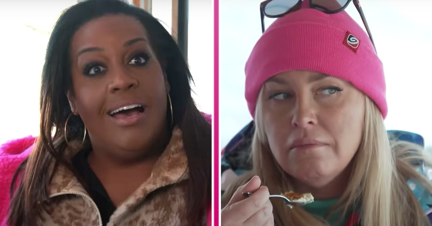 Alison Hammond and Josie Gibson appear on This Morning today