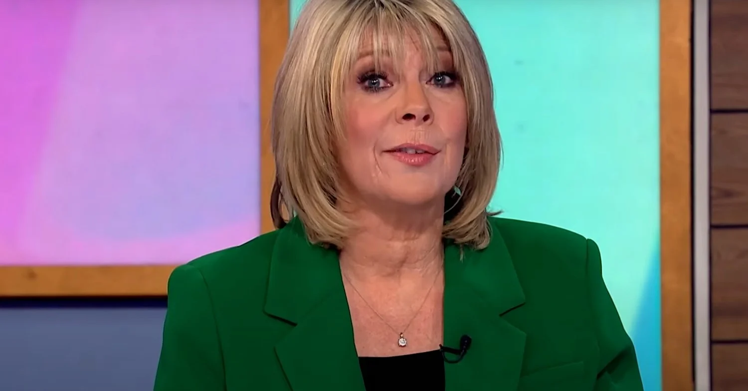 Ruth Langsford looking surprised on Loose Women 