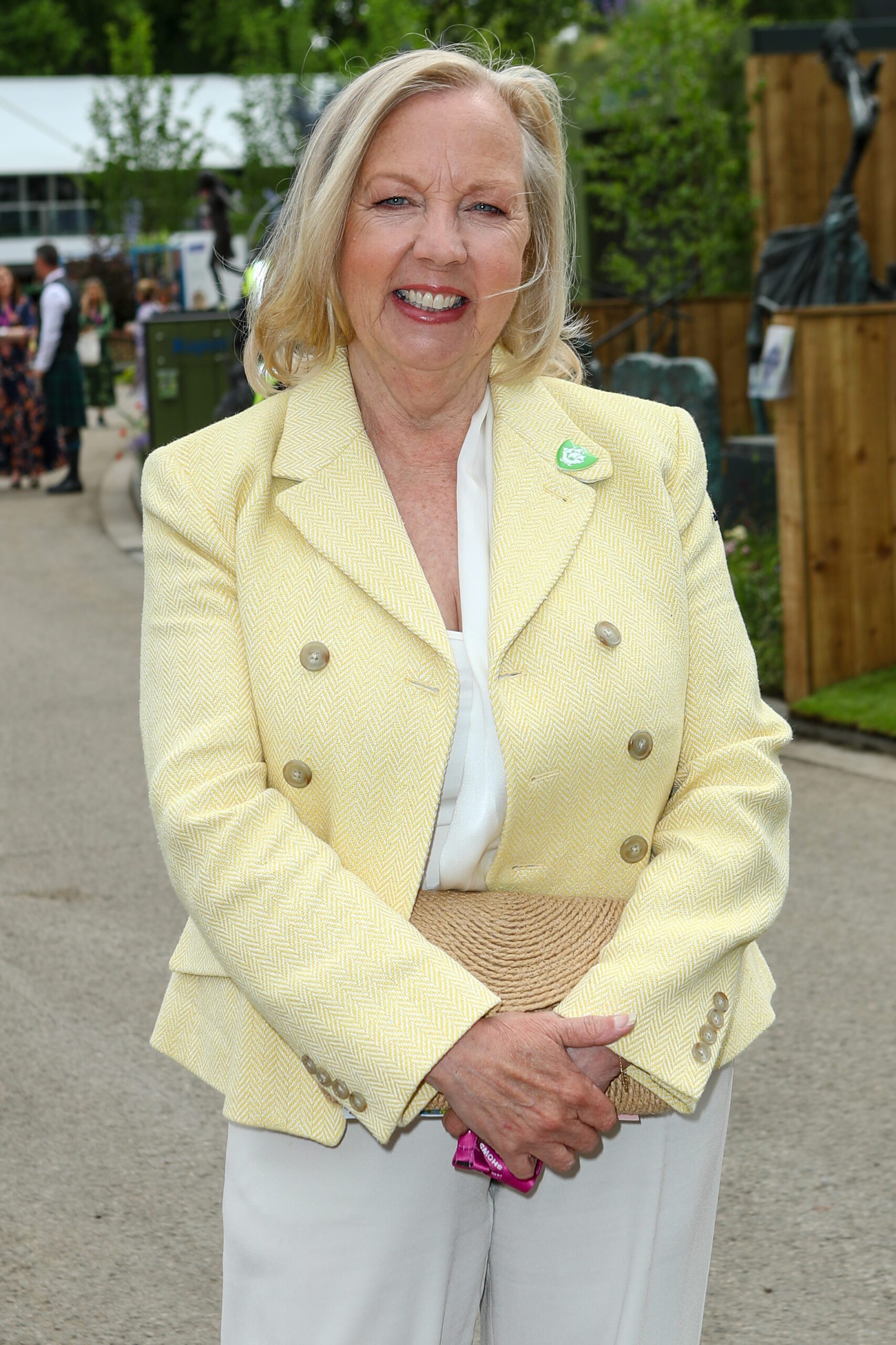 Deborah Meaden at the Chelsea Flower Show in 2022