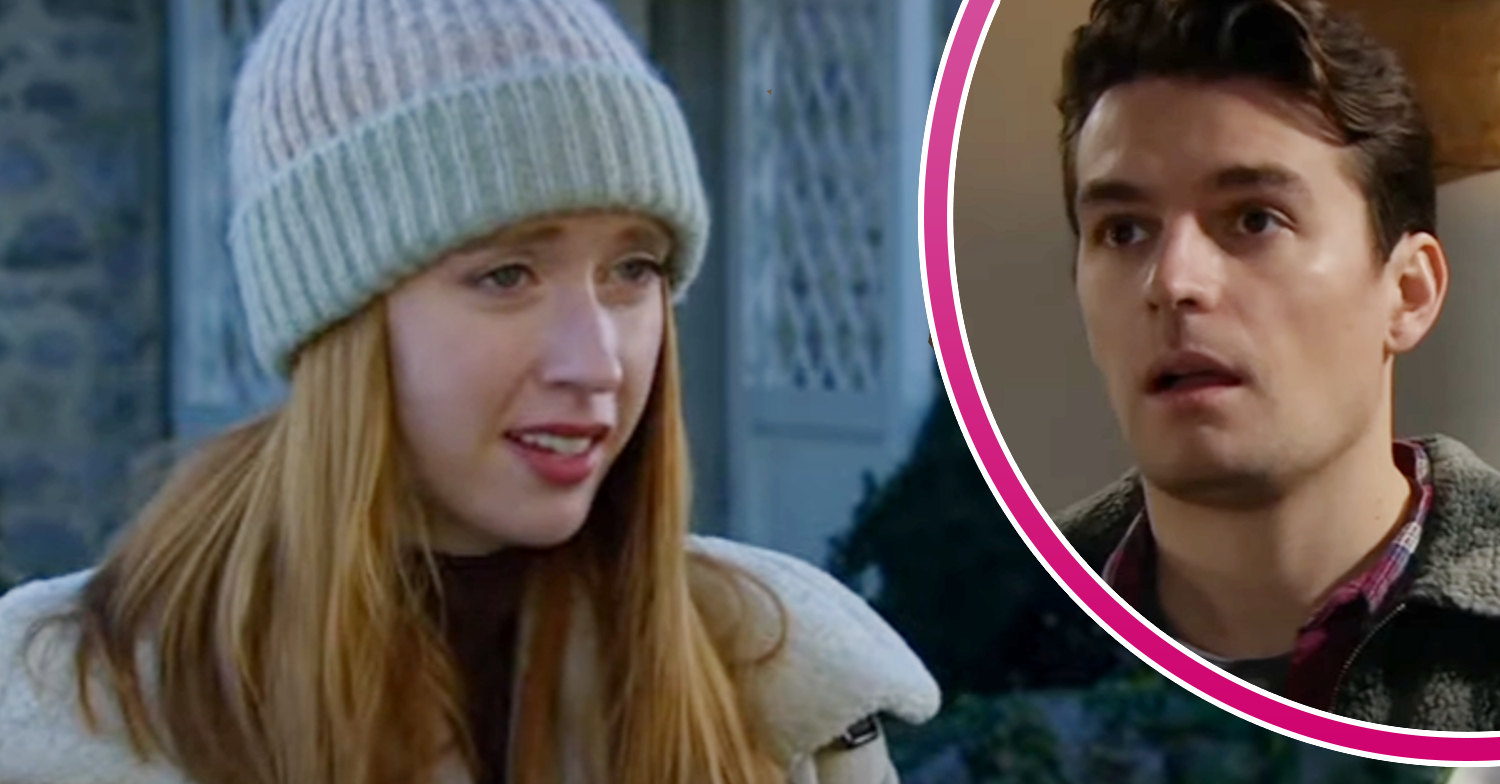 Emmerdale fans spot 'rude' detail on Chloe's shopping bag