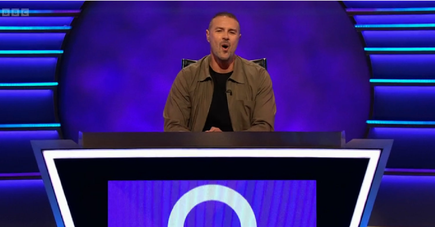 Paddy McGuinness hosting Question of Sport