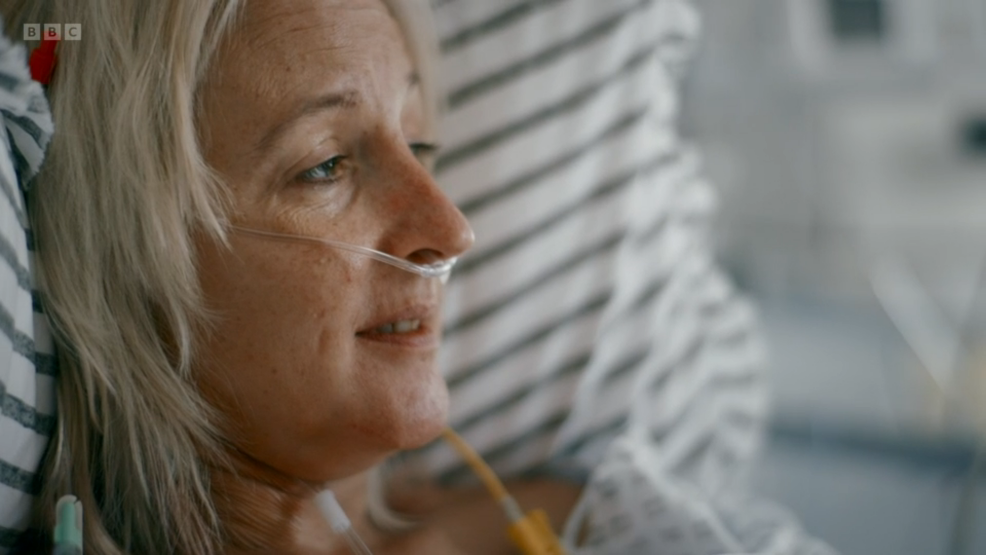 Tracey speaks with Marcus in Surgeons at the edge of life