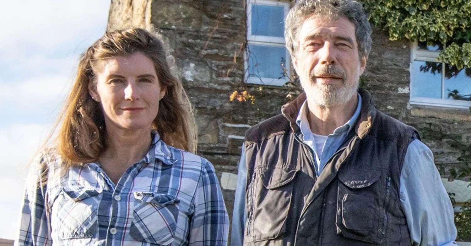 Amanda Owen and Clive standing together on Our Yorkshire Farm