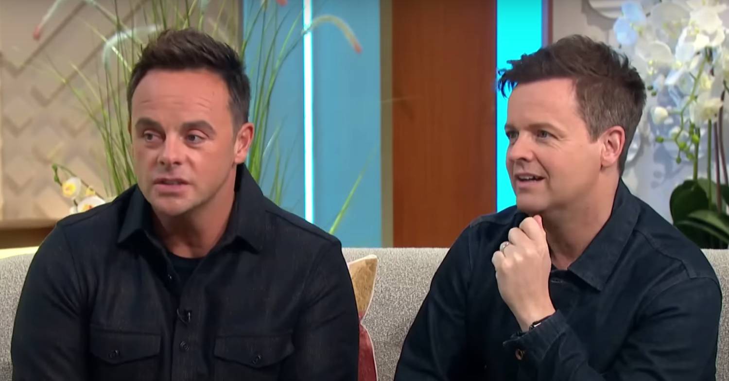 Limitless Win hosts Ant McPartlin and Declan Donnelly appear on Lorraine