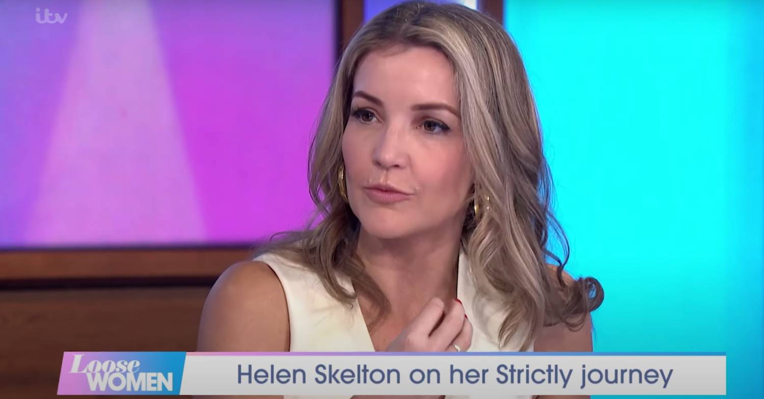 Helen Skelton makes her point on Loose Women today