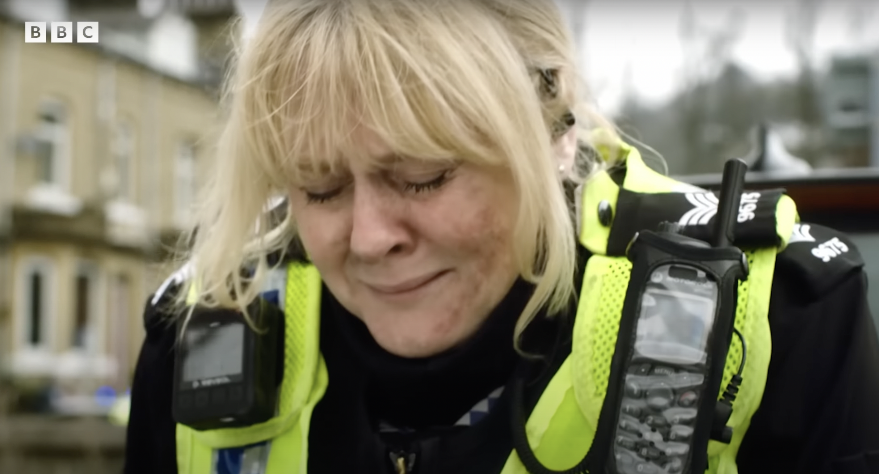 Catherine breaks down in Happy Valley ending
