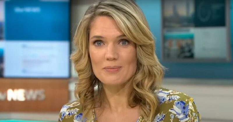 Charlotte Hawkins presenting GMB