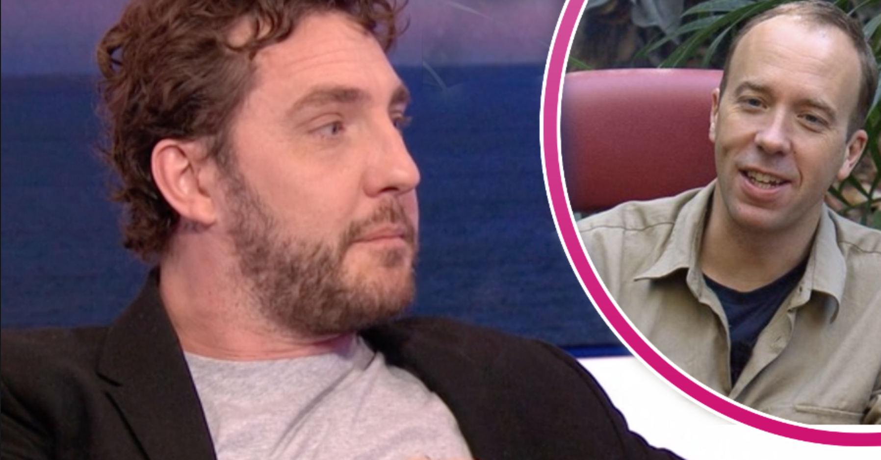 Seann Walsh on The One Show and Matt Hancock in the jungle