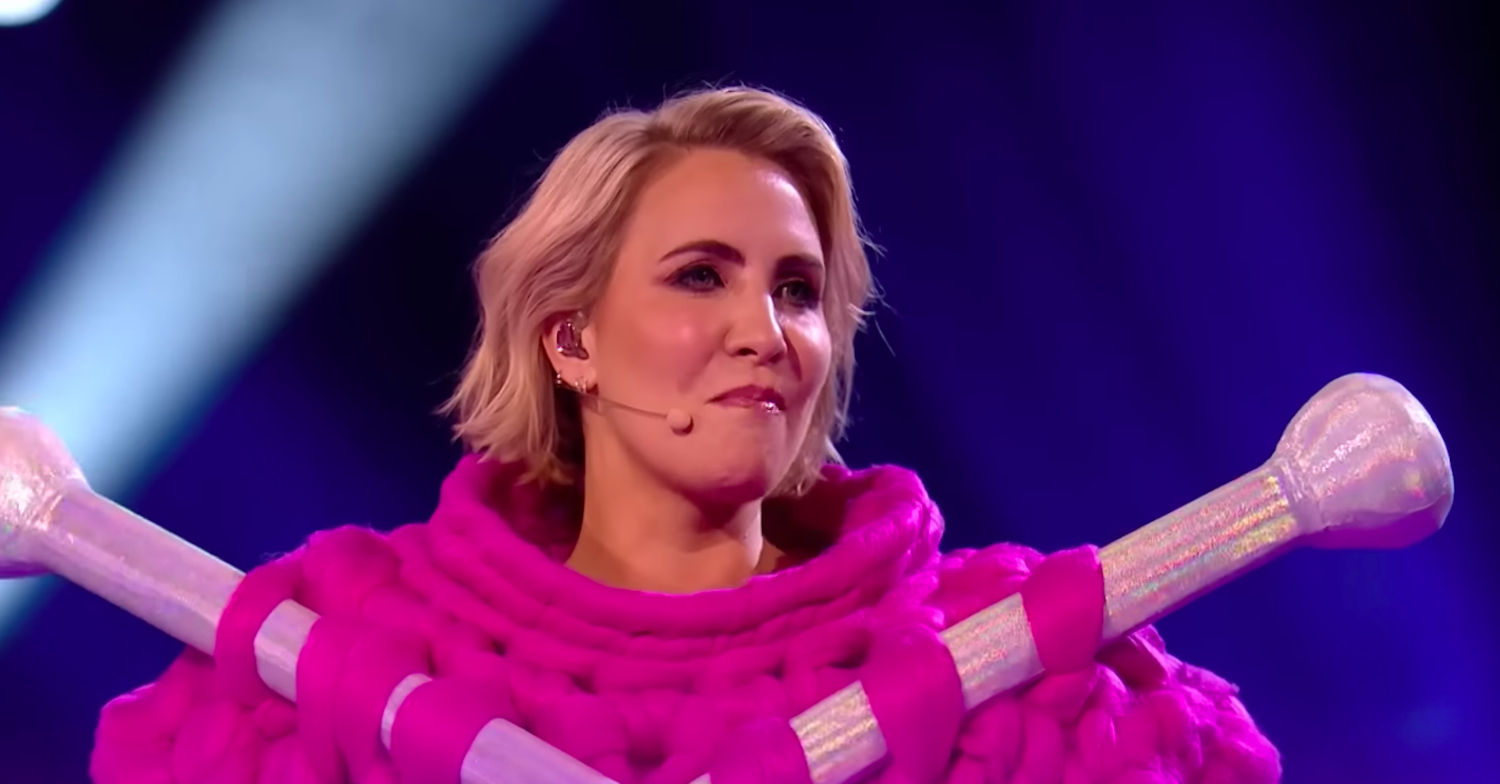 Claire Richards on The Masked Singer
