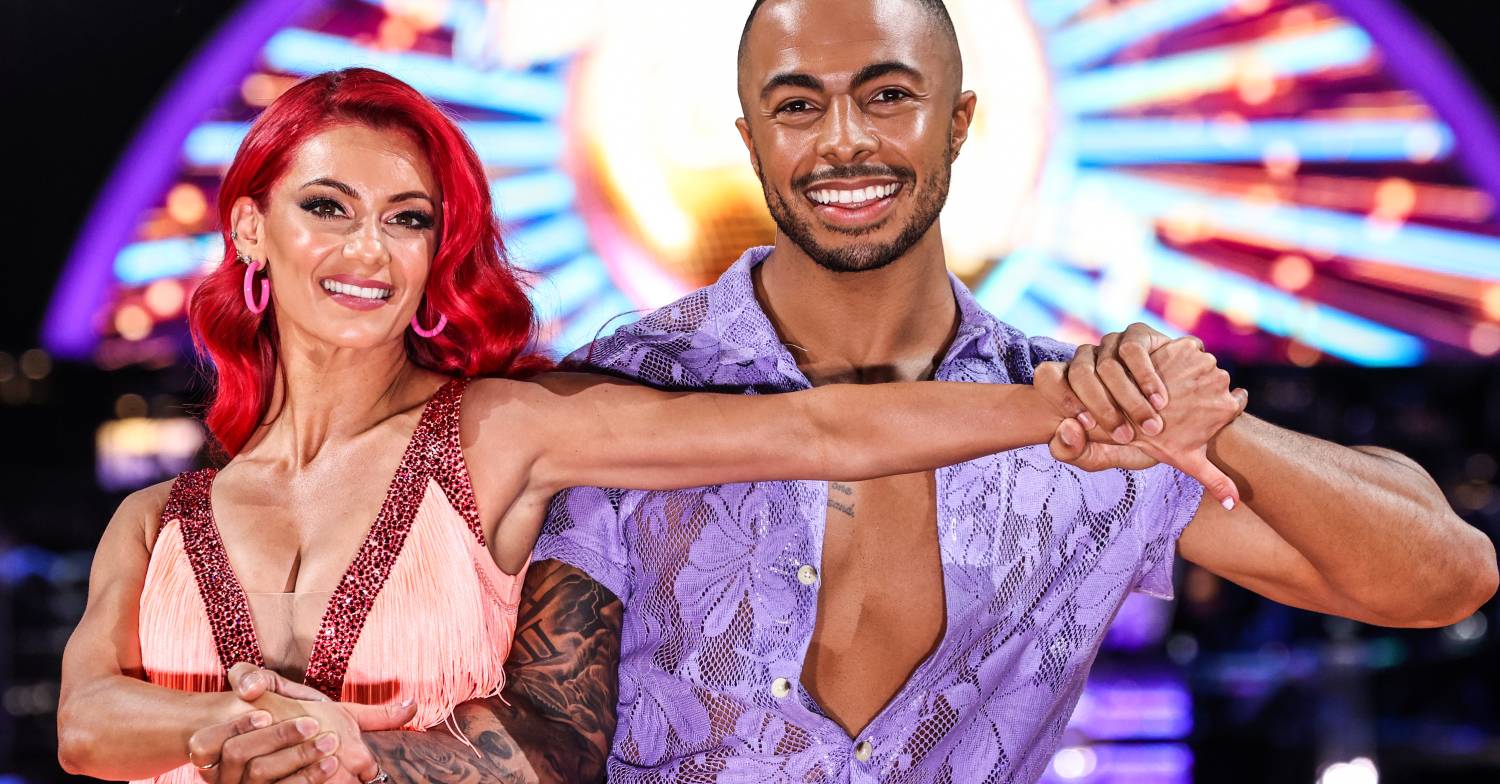 Strictly star Tyler West dances with Dianne Buswell