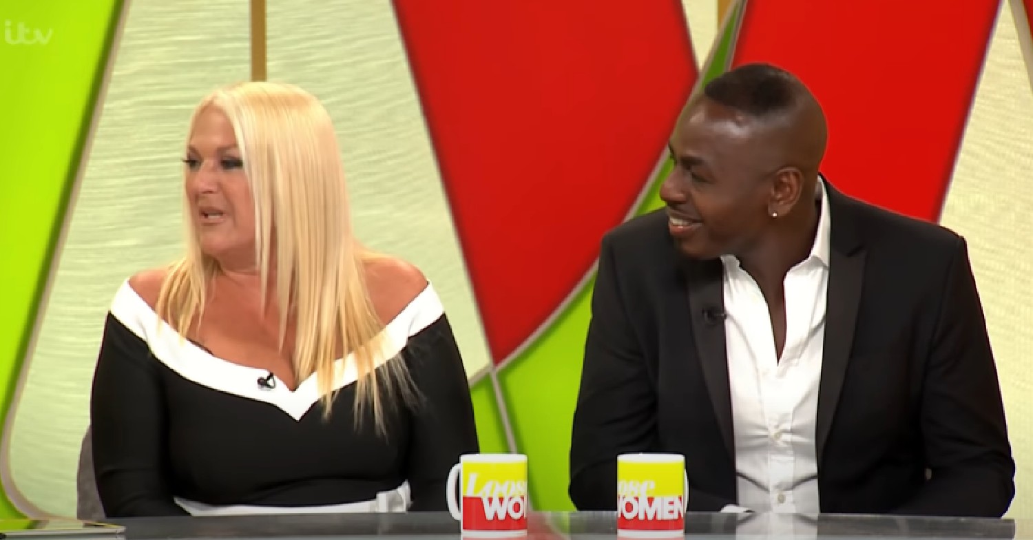 Vanessa Feltz and partner Ben on Loose Women