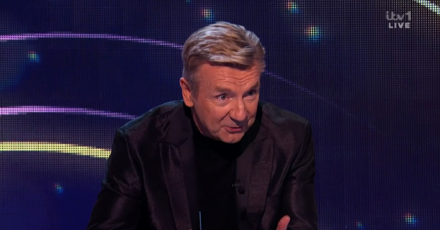 Christopher Dean giving feedback on Dancing On Ice tonight