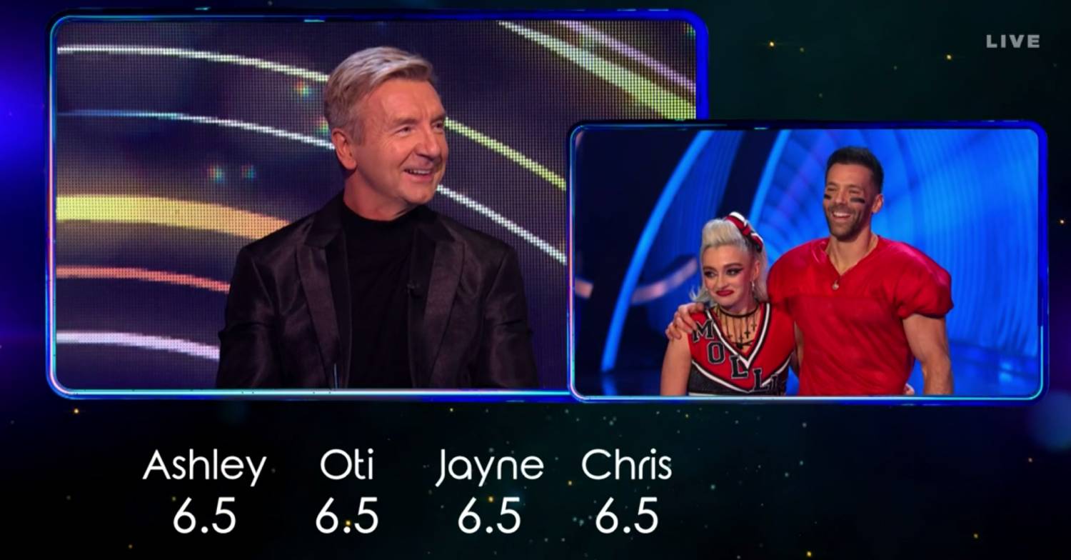 Dancing On Ice judge Christopher Dean gives his score