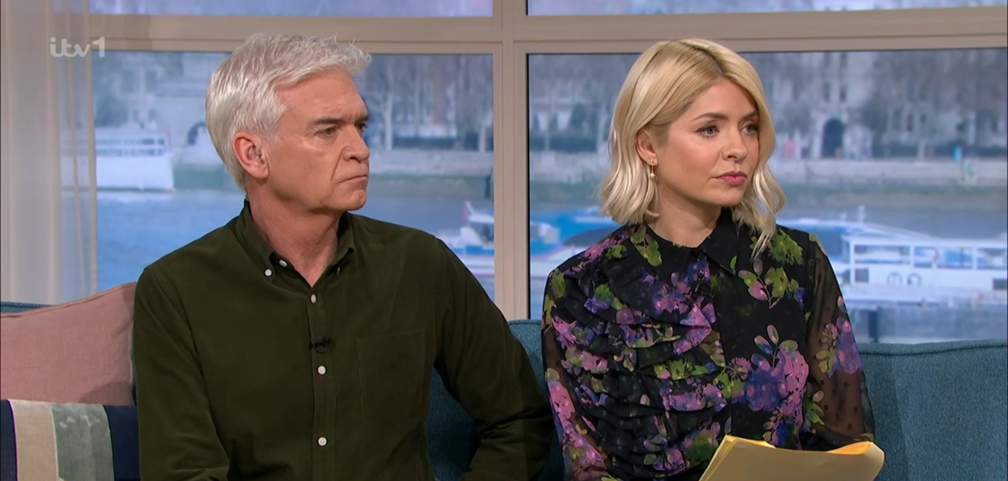 Phillip and Holly talk to This Morning guests today