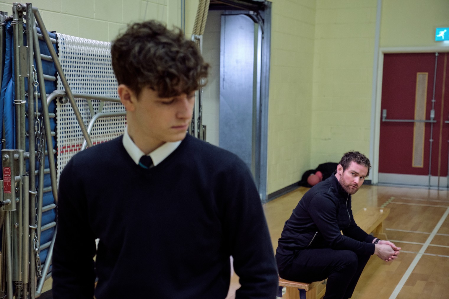 Ryan looks back at Rob Hepworth in Happy Valley