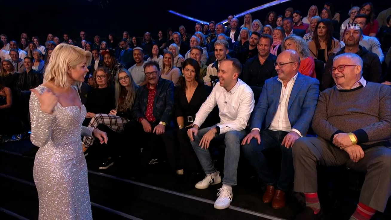 Holly Willoughby talks to Gina and Matt Hancock on Dancing On Ice