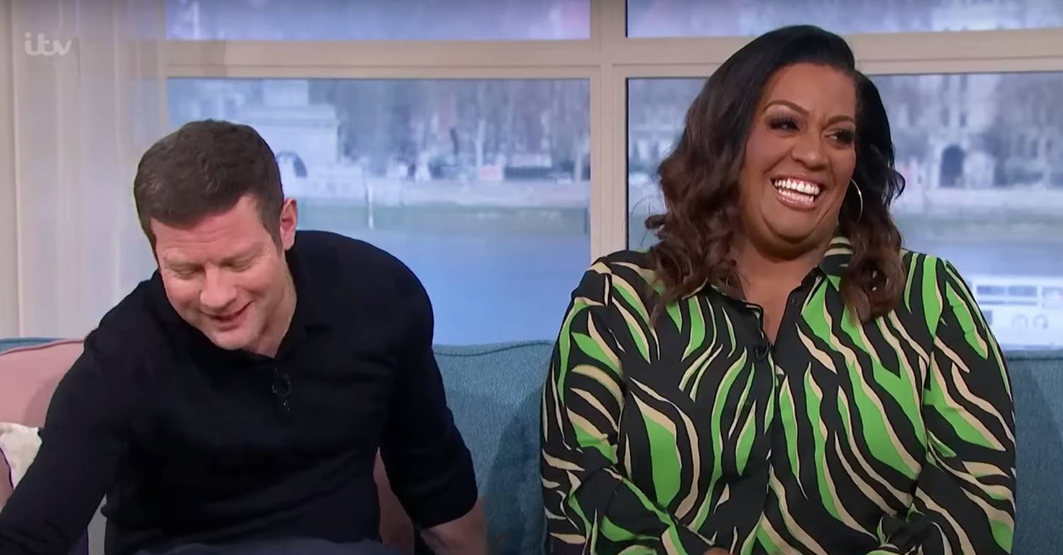 Alison Hammond laughs on This Morning