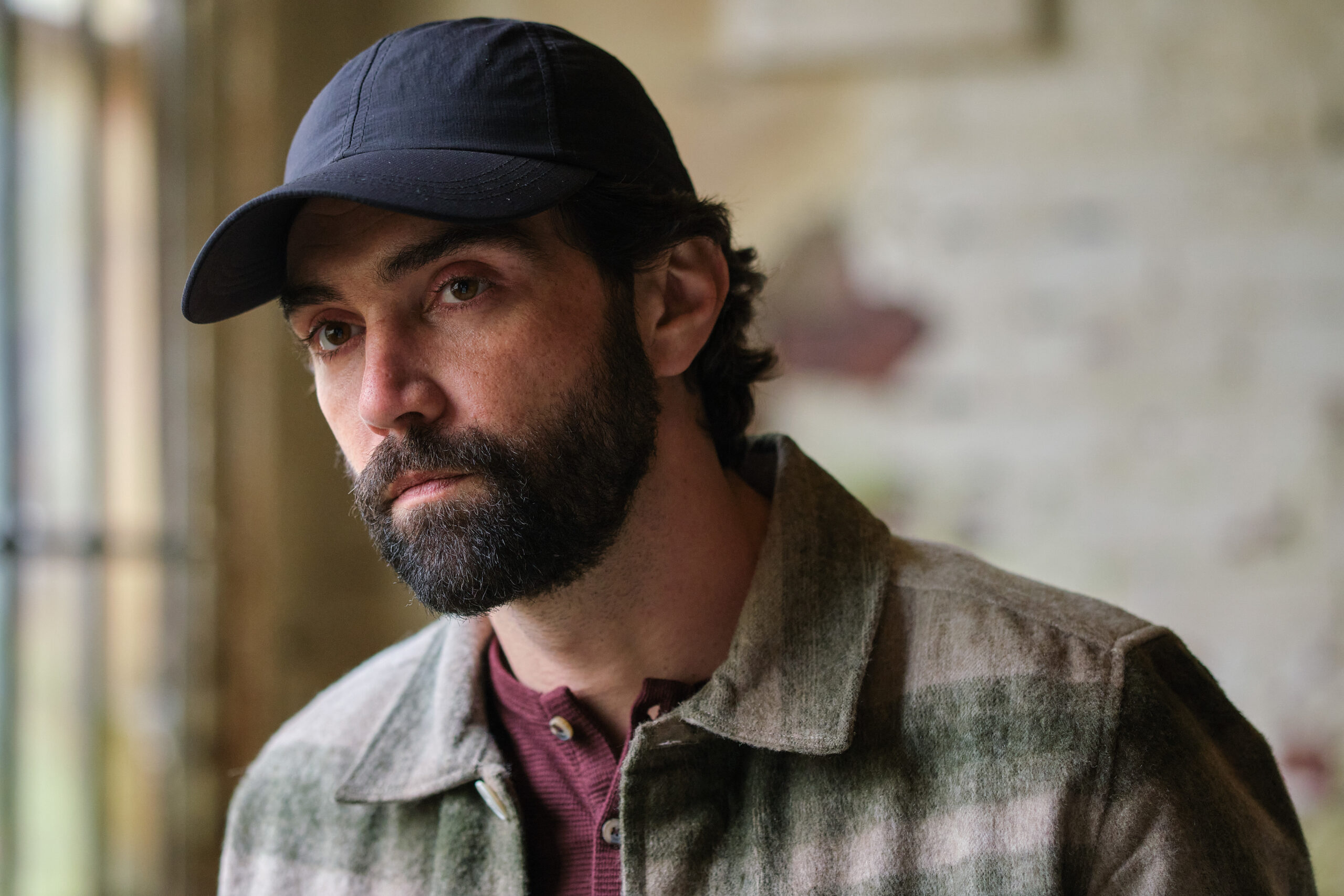 Darius Knezevic frowns in Happy Valley