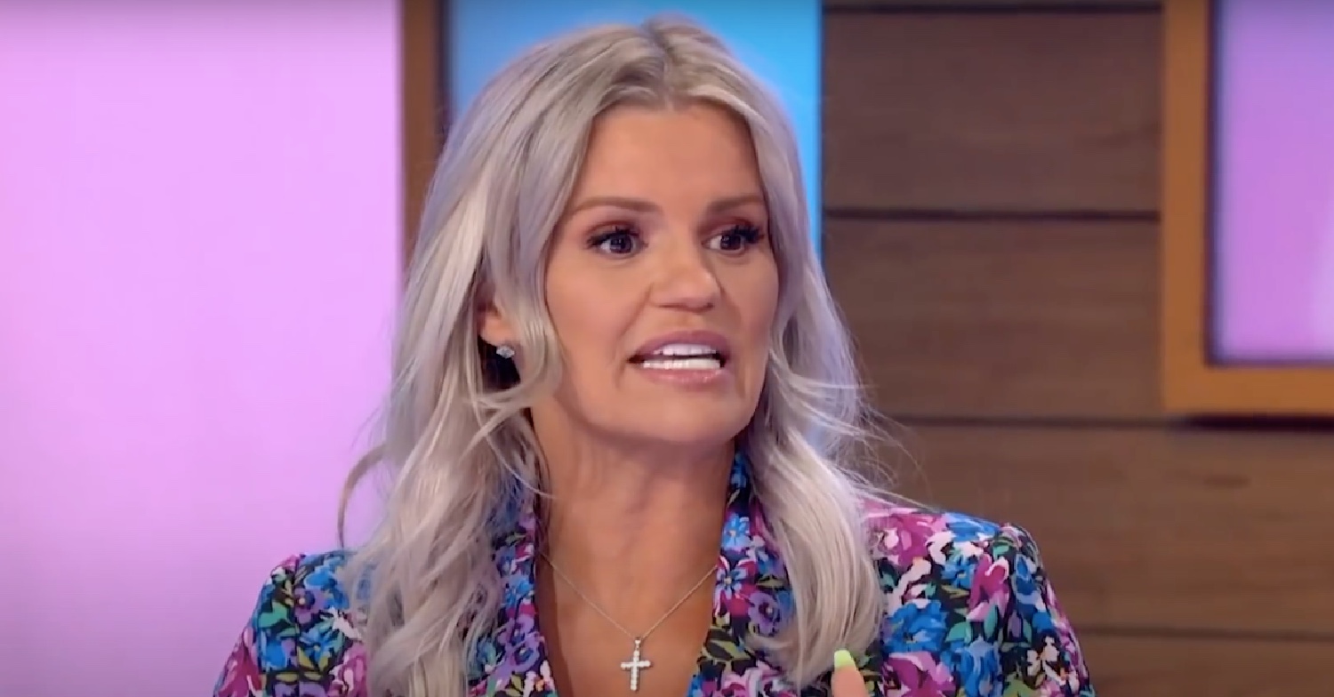 Kerry Katona talking on Loose Women