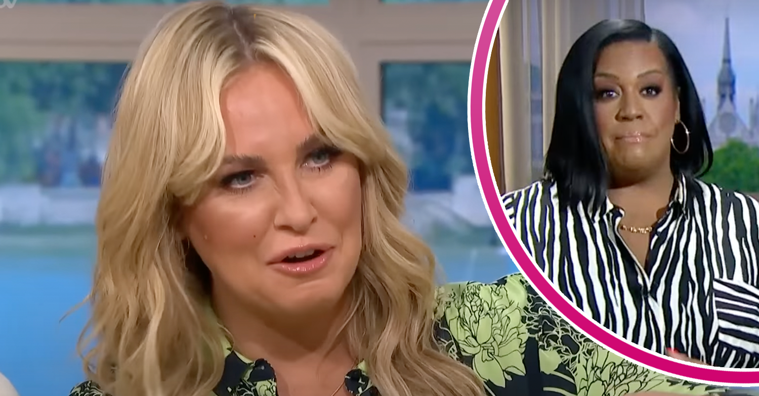 Josie Gibson speak on This Morning and Alison Hammond standing