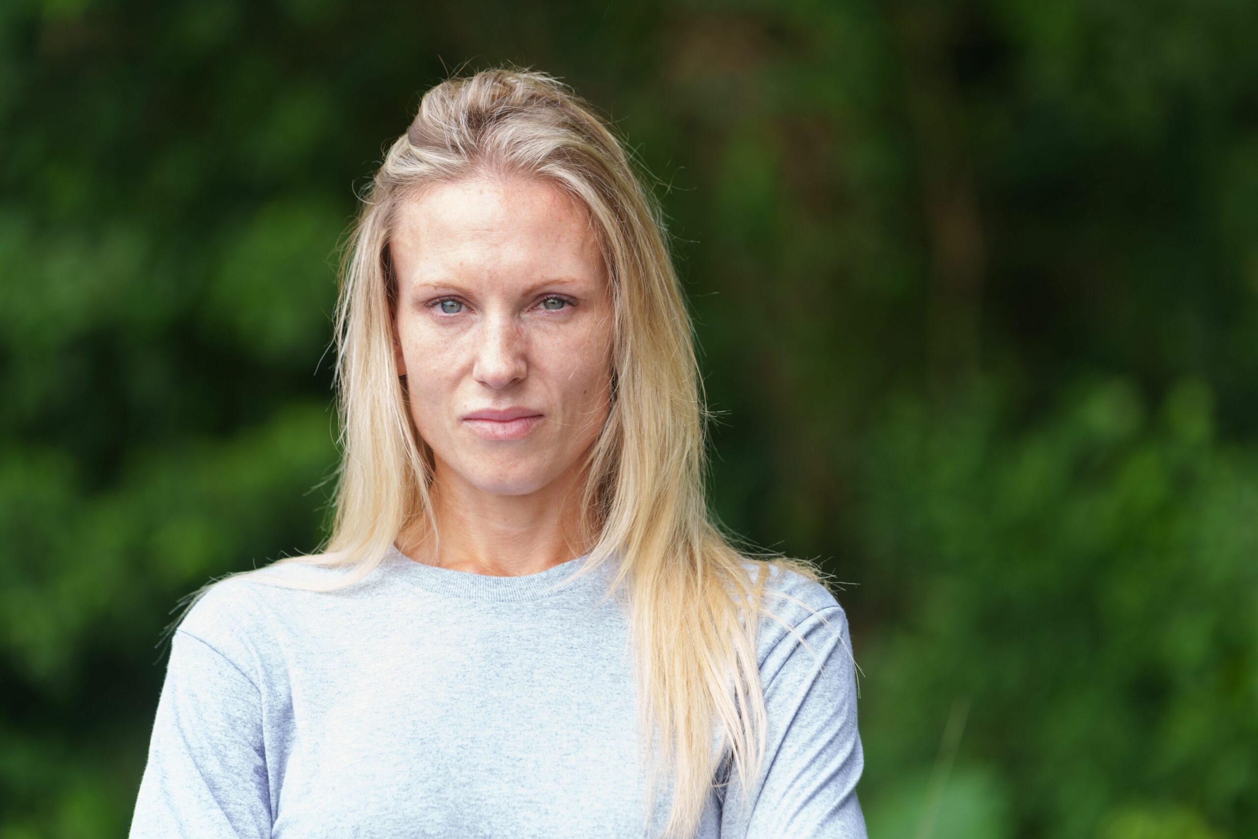 Becky poses for SAS: Who Dares Wins Jungle Hell