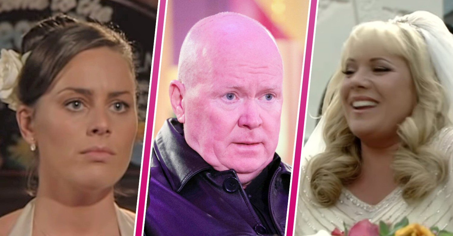 EastEnders: Phil Mitchell's wives- Kate and Sharon comp image