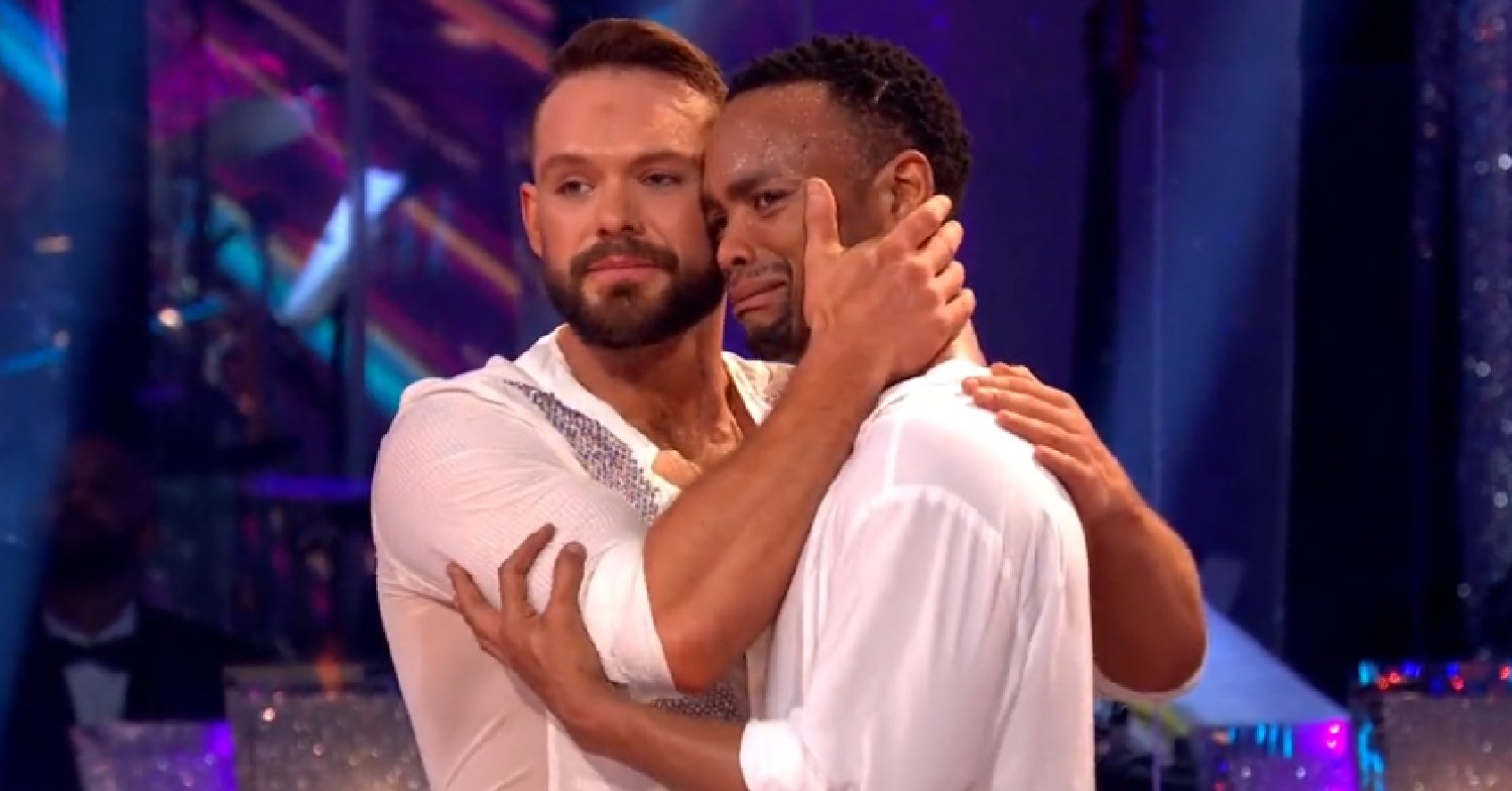 John Whaite and Johannes Radebe upset on Strictly 