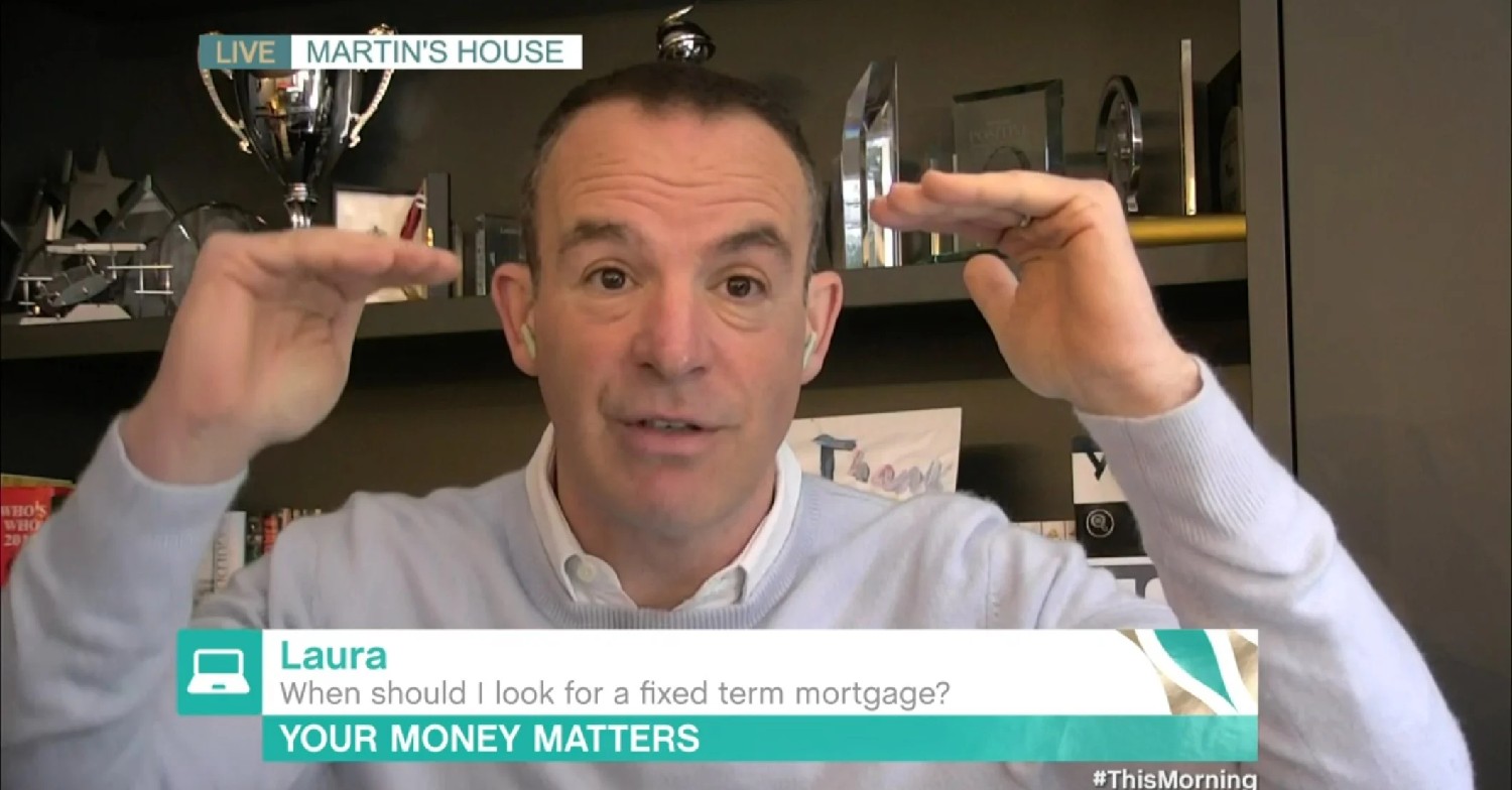 Martin Lewis getting passionate on This Morning 