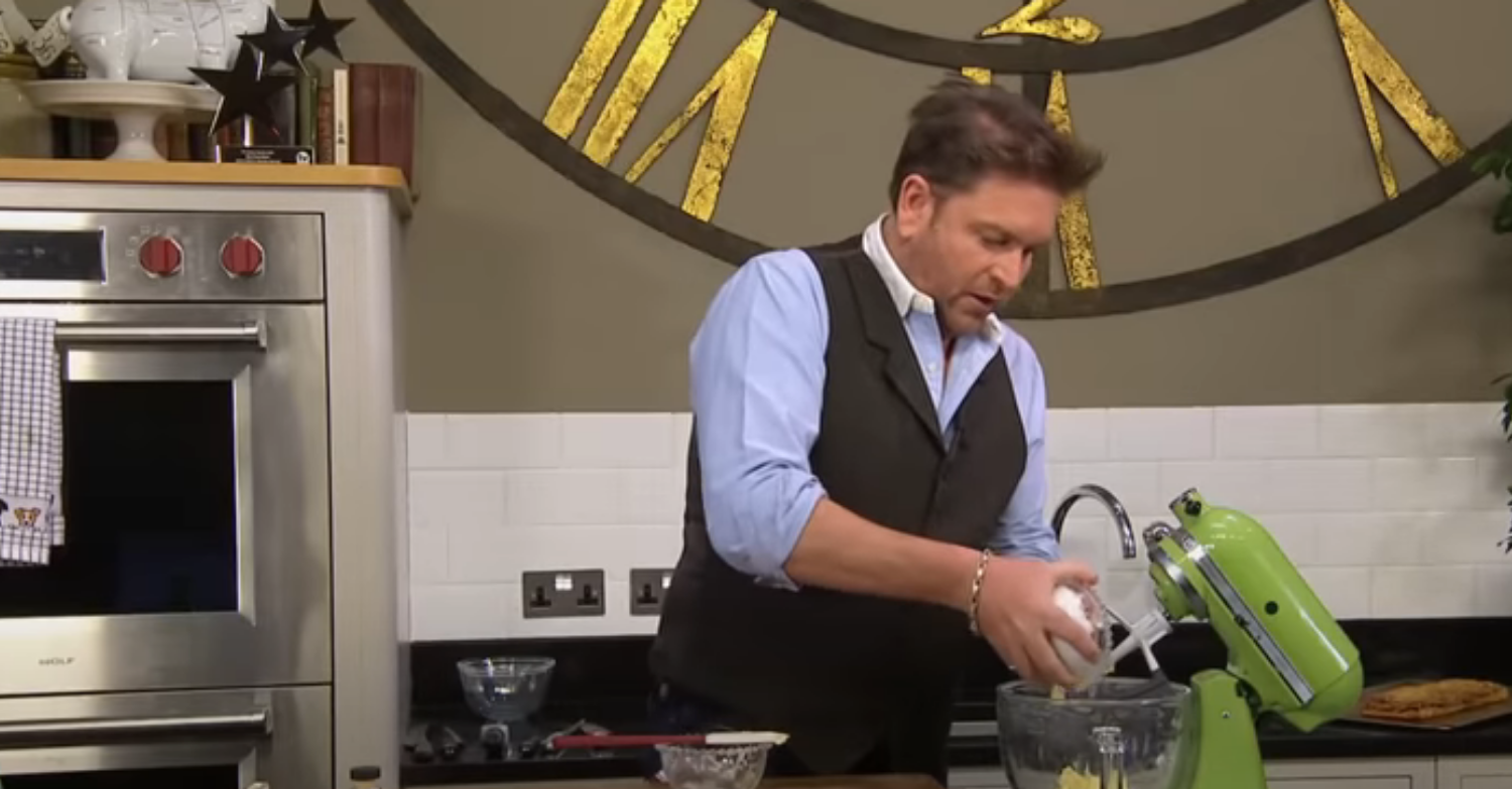 James martin cooking on Saturday Morning