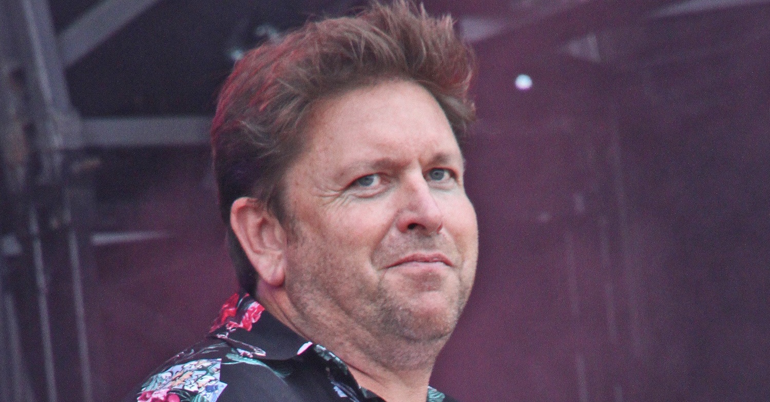 James Martin smiling on stage
