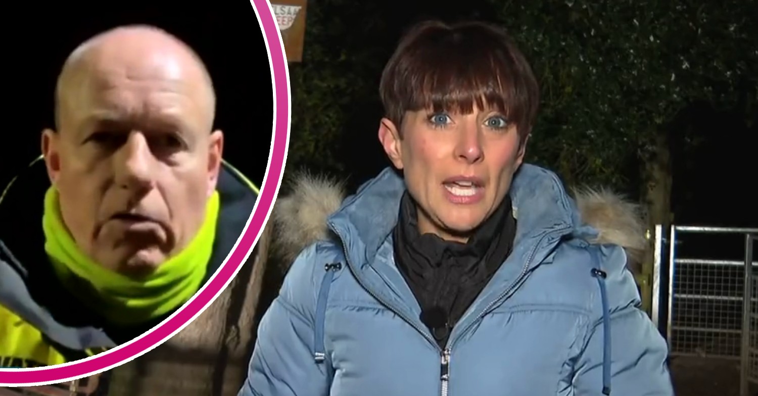 Peter Faulding / Katy Rickitt presenting on GMB today