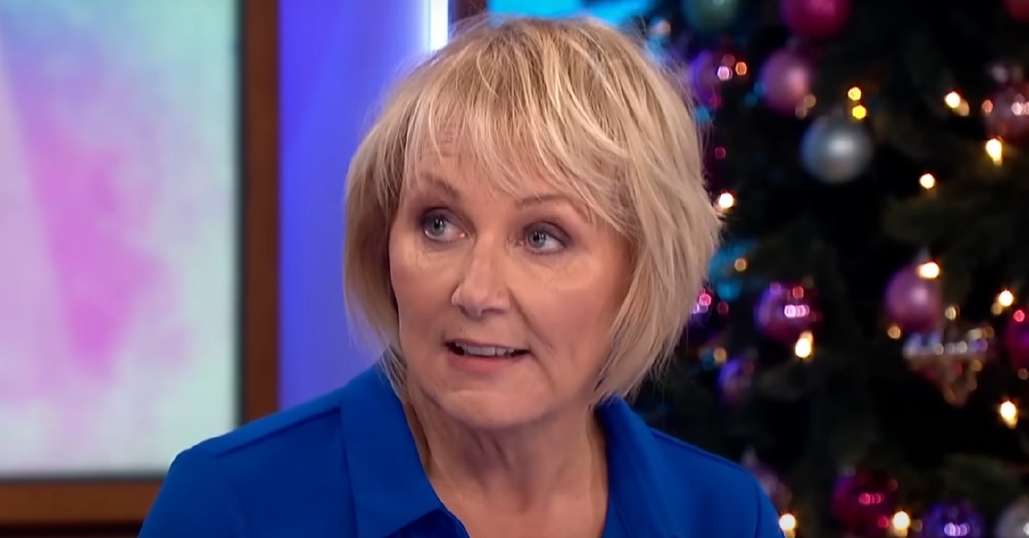 I'm A Celebrity star Sue Cleaver looking unimpressed on loose women