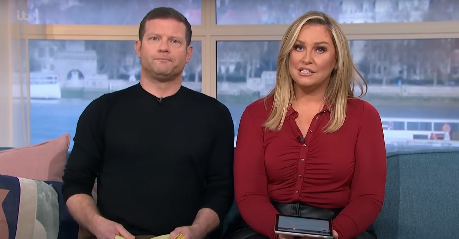 Dermot O'Leary and Josie Gibson hosting This Morning 