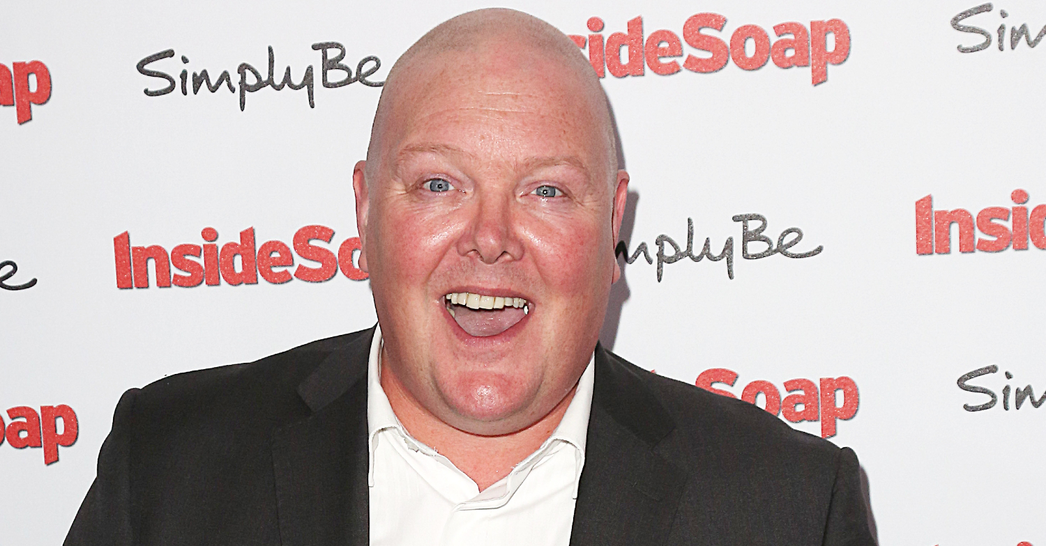 Emmerdale: Dominic Brunt is smiling at the soap awards