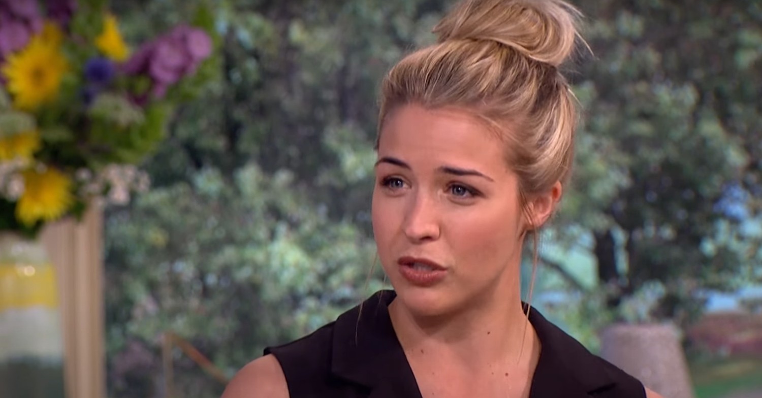 Gemma Atkinson talking on This Morning