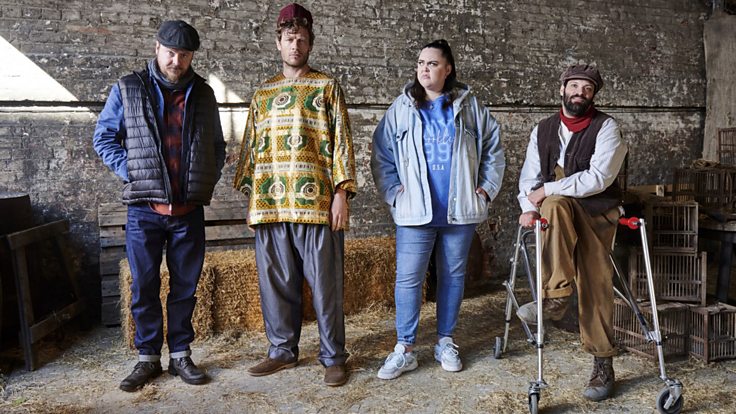 Oliver Maltman, James Norton, Sharon Rooney, Tim Renkow in Jerk